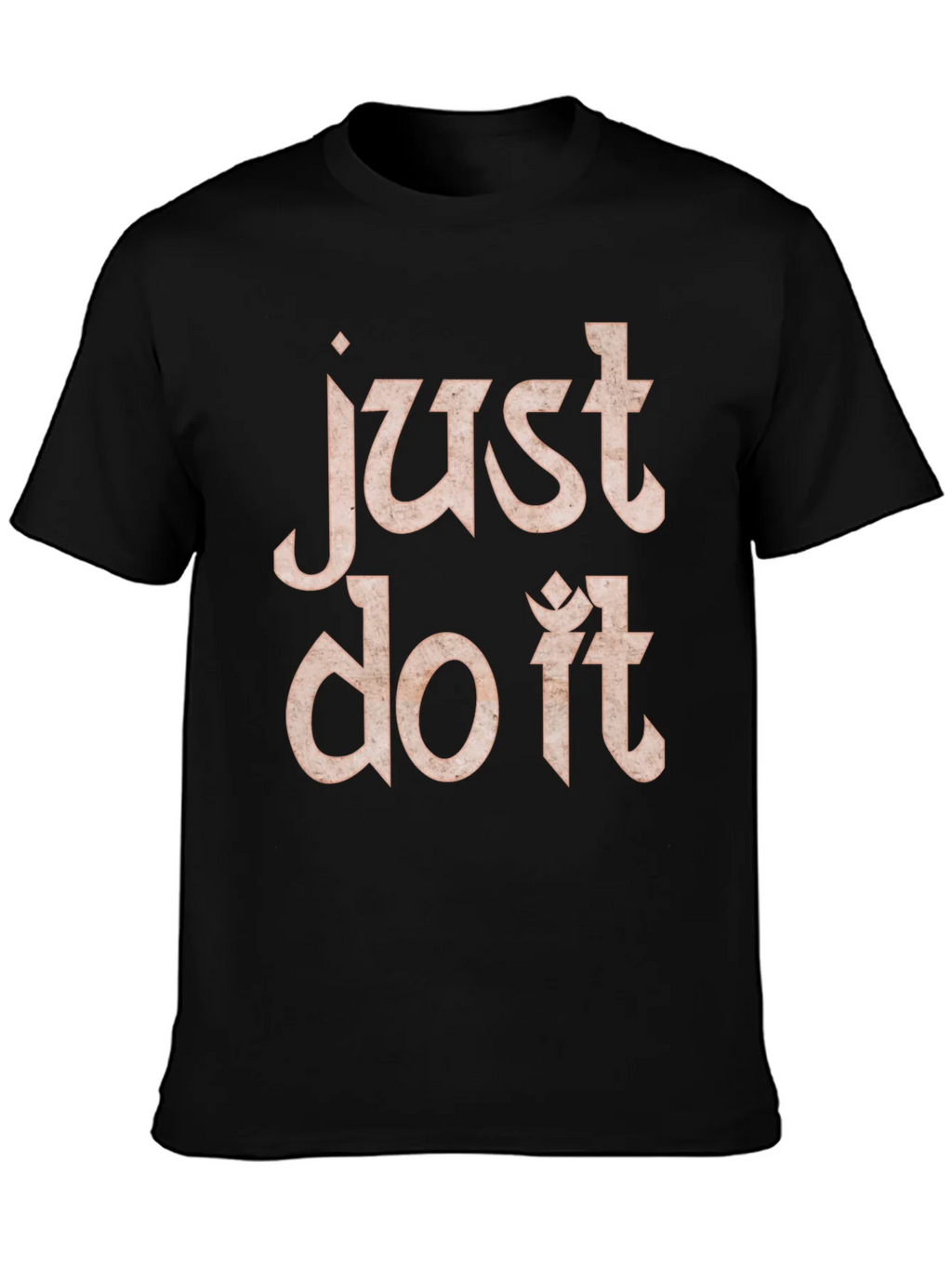 Just Do It Black Graphic Tee product image 3
