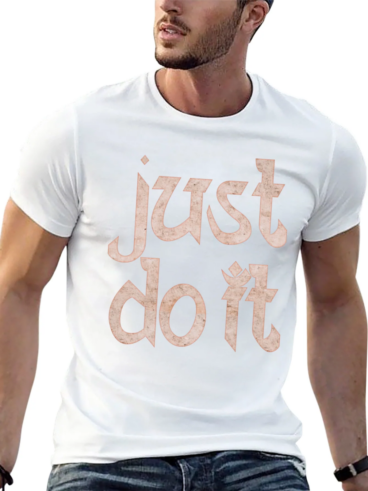 Just Do It Black Graphic Tee product image 12