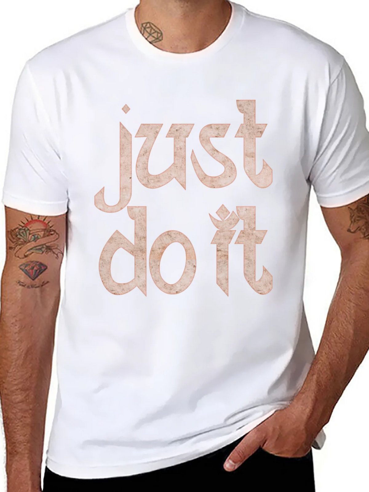 Just Do It Black Graphic Tee product image 7