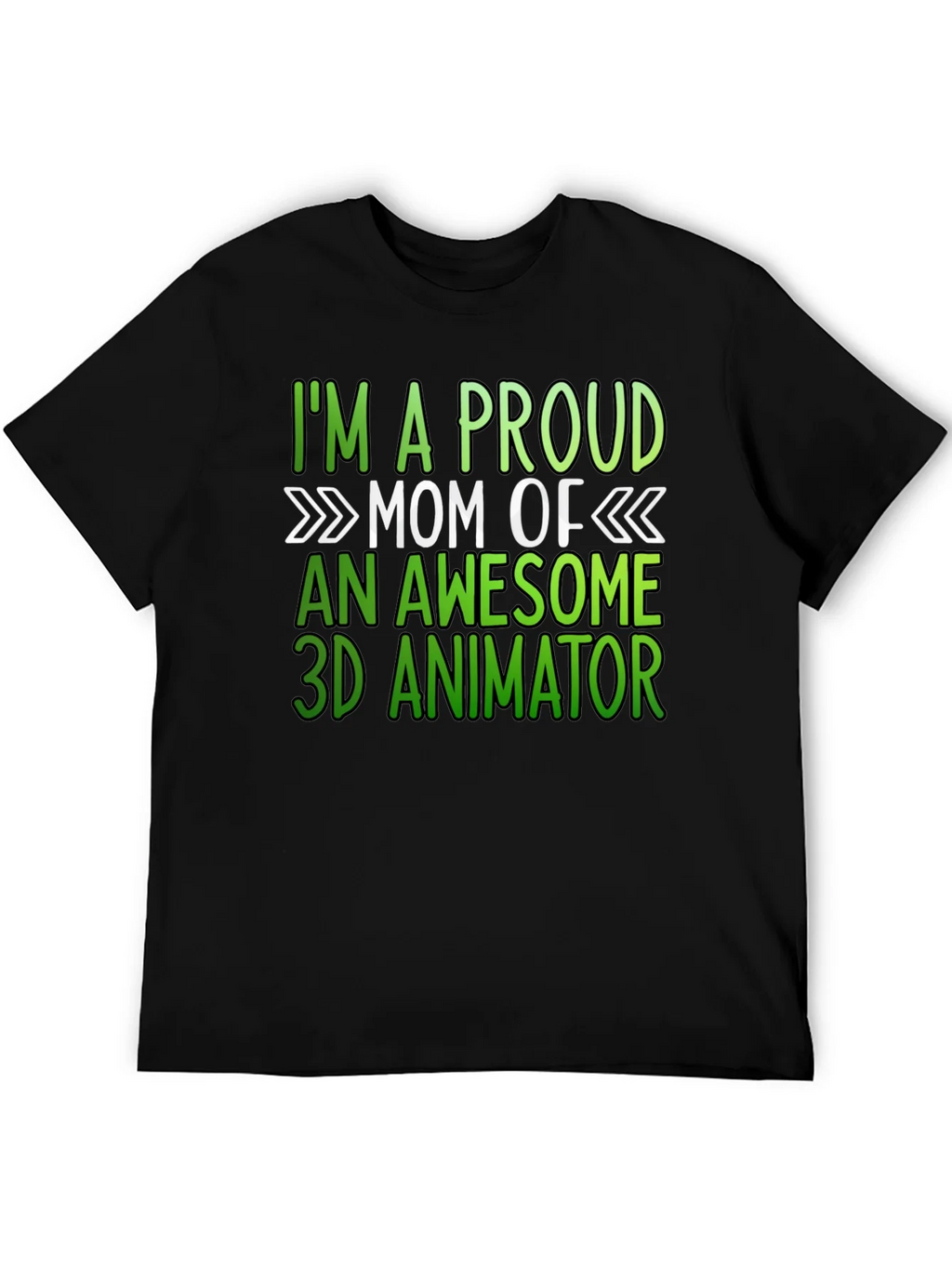 Proud Mom 3D Animator Graphic Tee product image 2