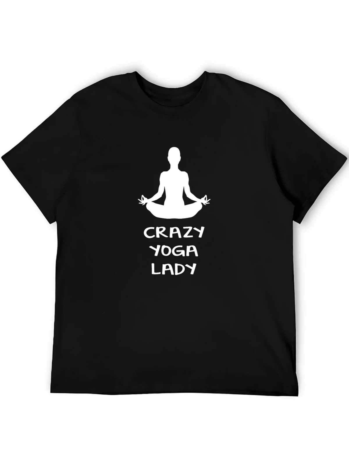 Crazy Yoga Lady Graphic Tee - Unisex product image 5