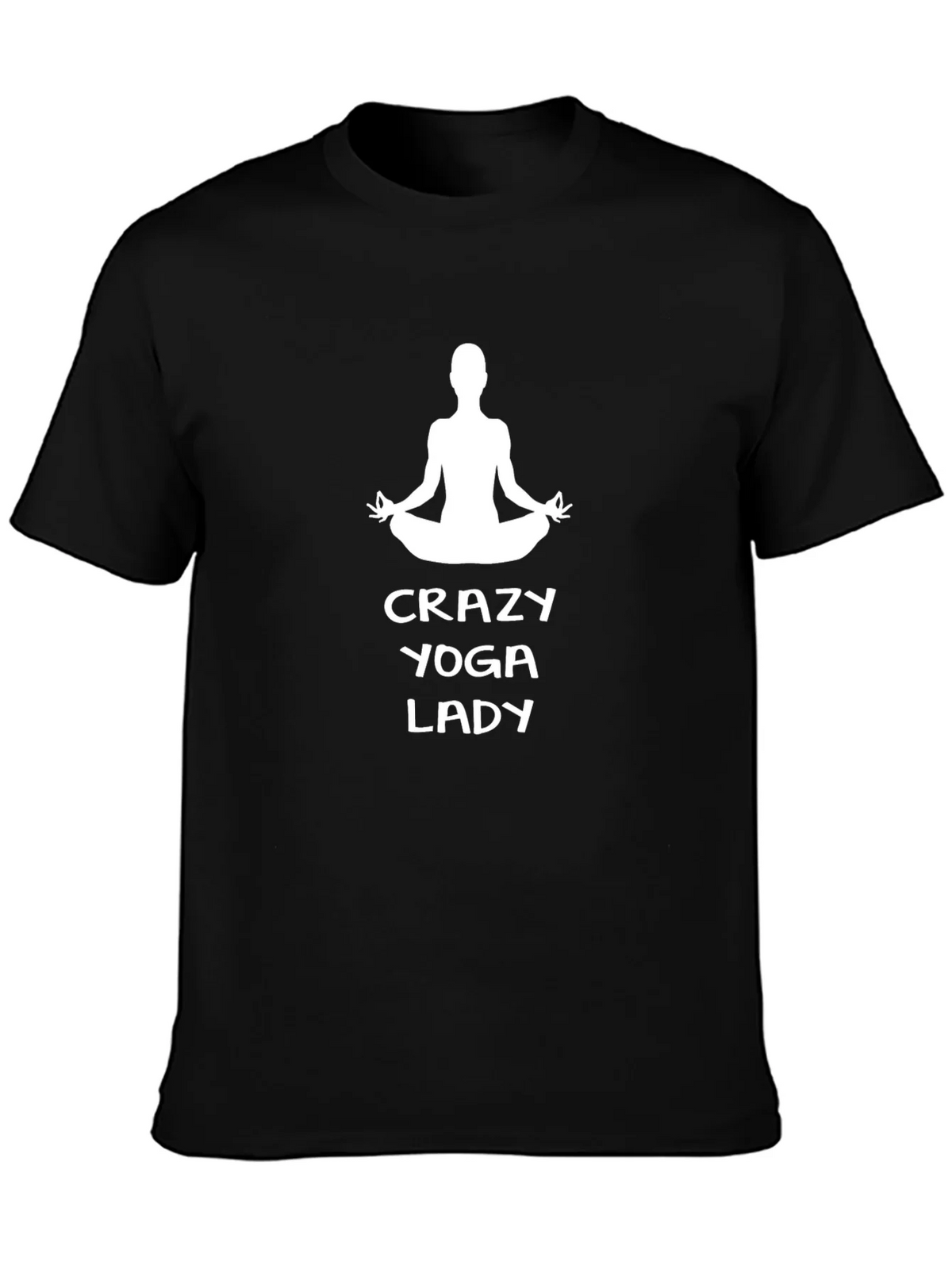 Crazy Yoga Lady Graphic Tee - Unisex product image 3