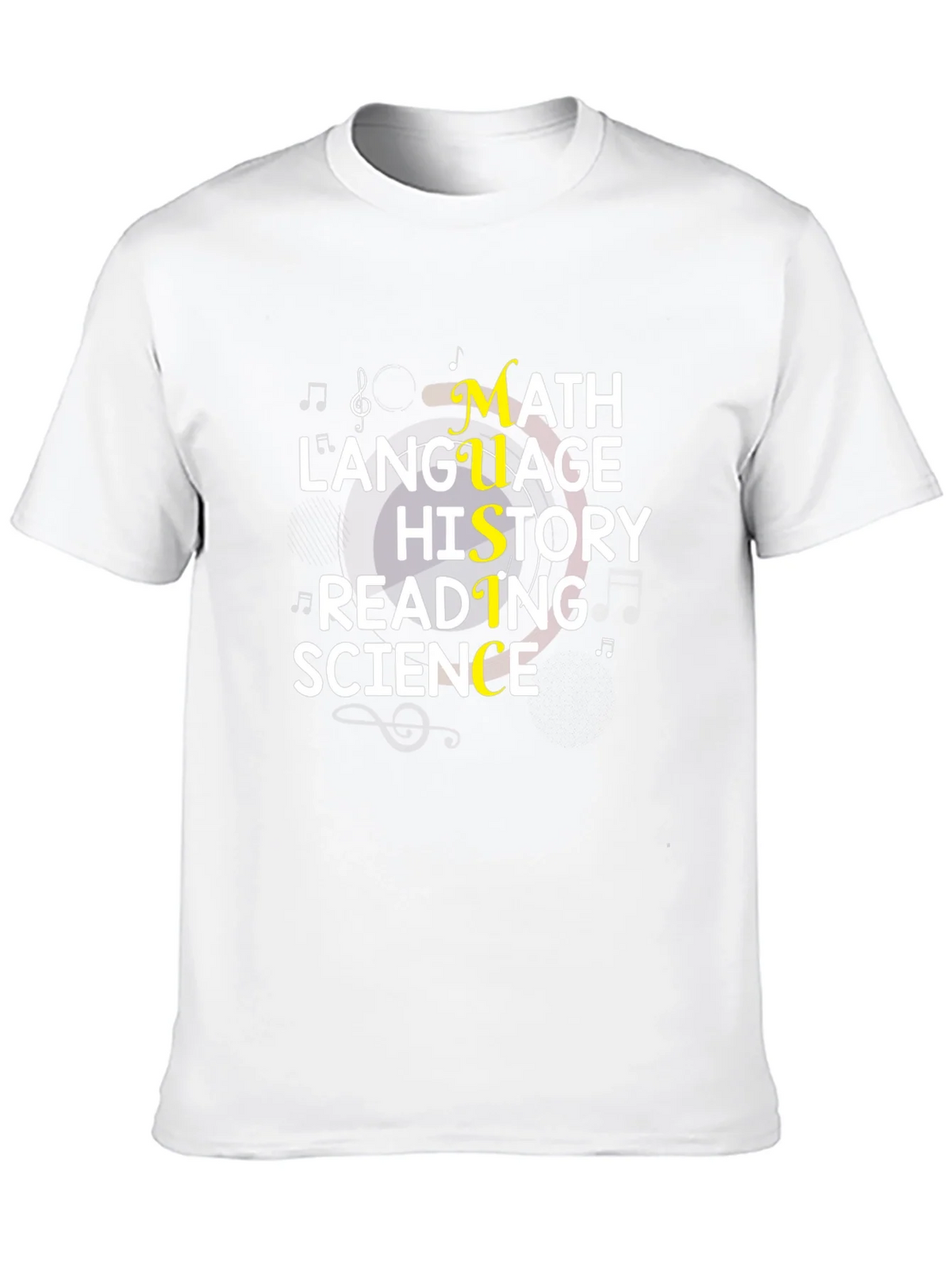 School Subject Graphic T-Shirt - Math Science and More! product image 2