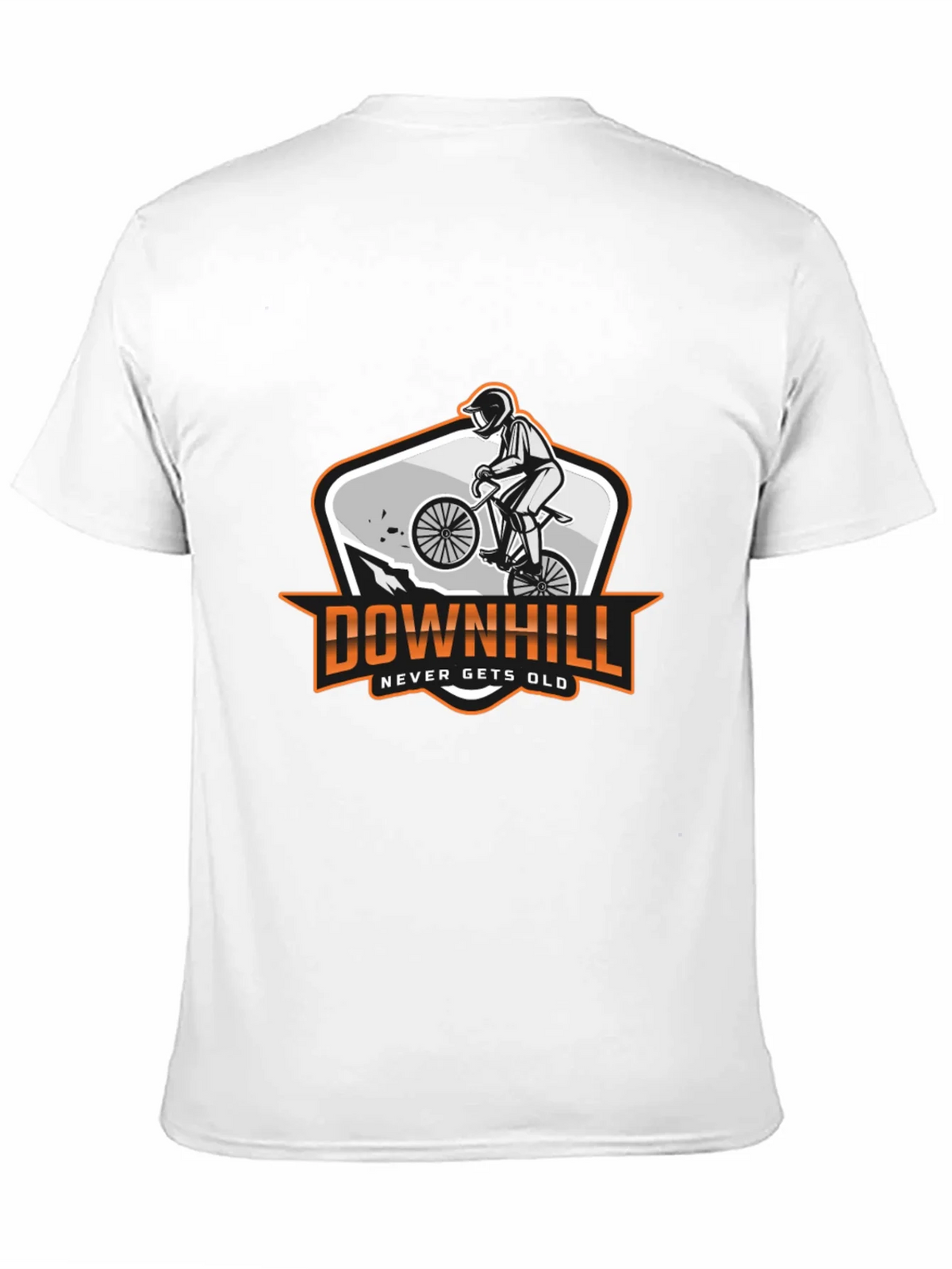 Downhill Biker Graphic T-Shirt - Never Gets Old product image 10