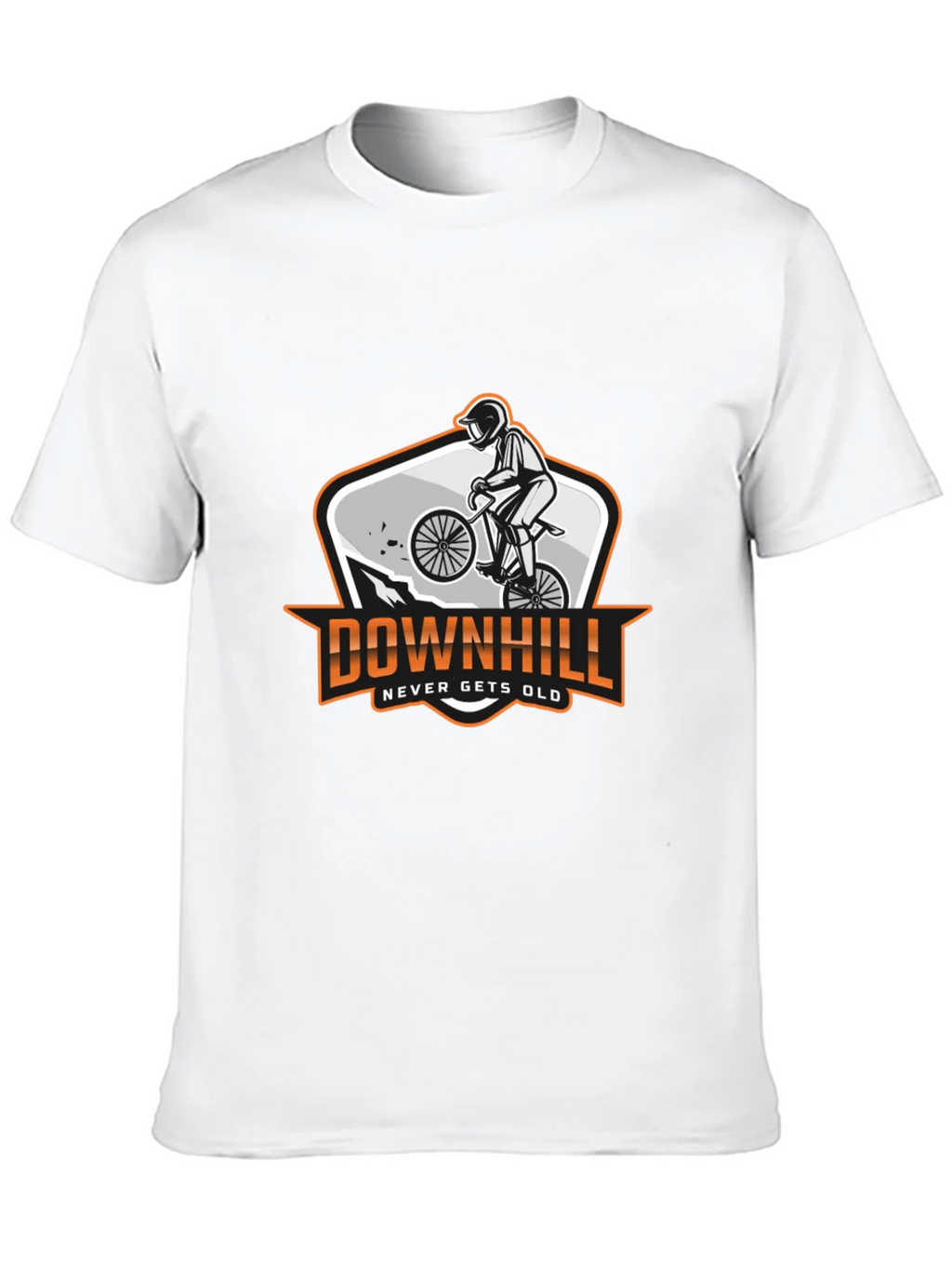 Downhill Biker Graphic T-Shirt - Never Gets Old product image 9