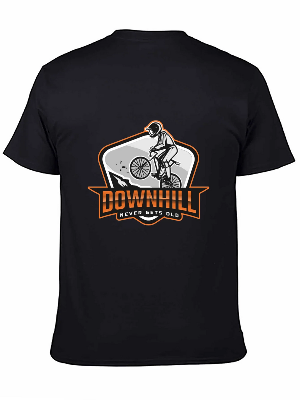 Downhill Biker Graphic T-Shirt - Never Gets Old product image 4