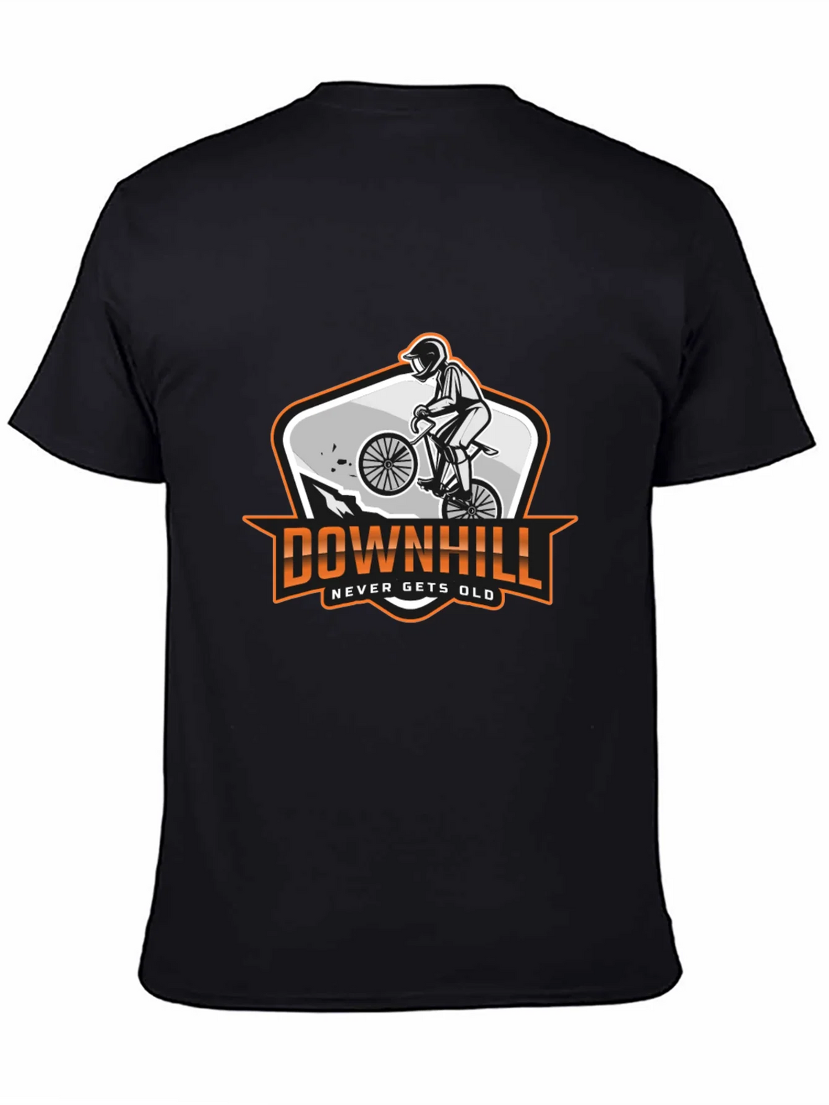 Downhill Biker Graphic T-Shirt - Never Gets Old product image 4