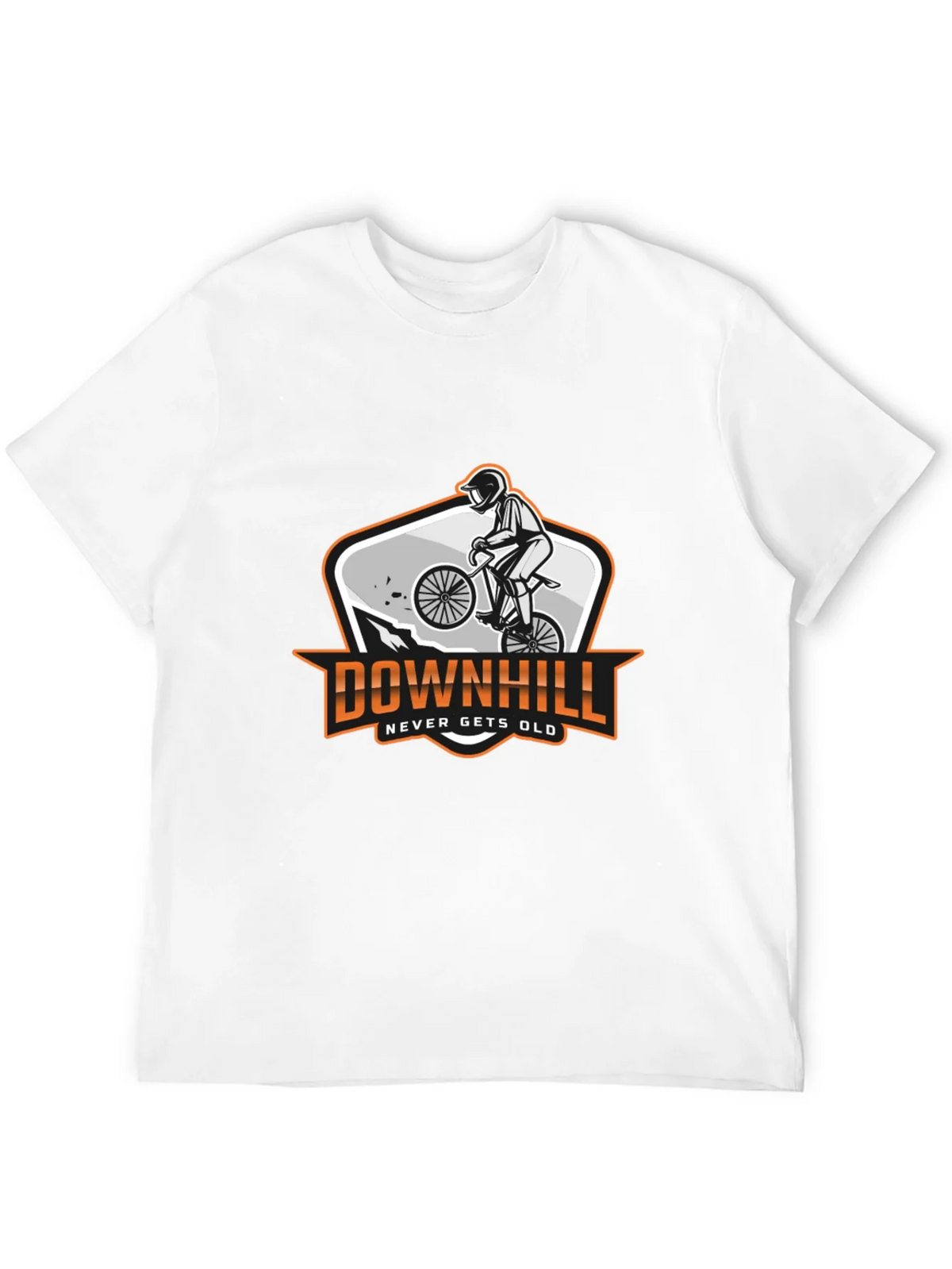 Downhill Biker Graphic T-Shirt - Never Gets Old product image 11