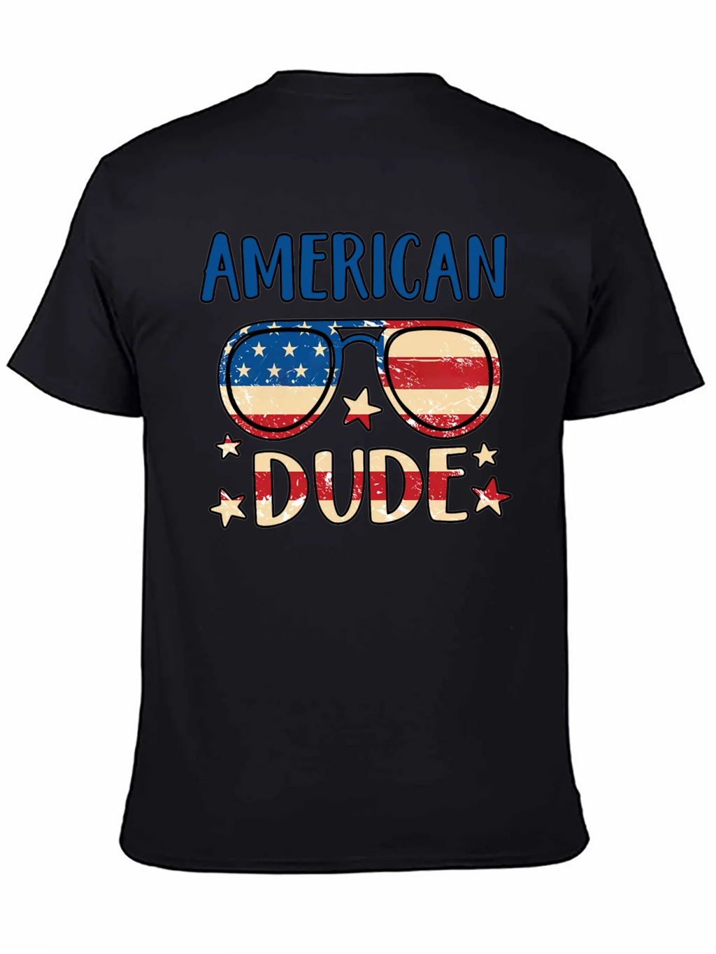 American Dude Patriotic T-Shirt product image 4