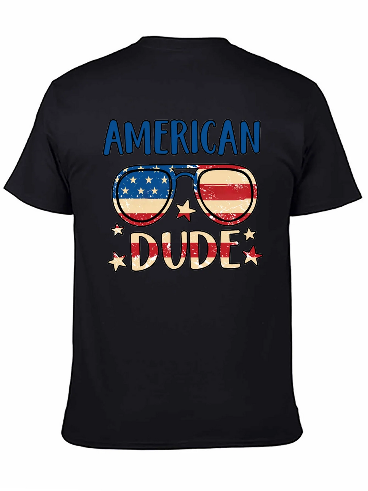 American Dude Patriotic T-Shirt product image 4