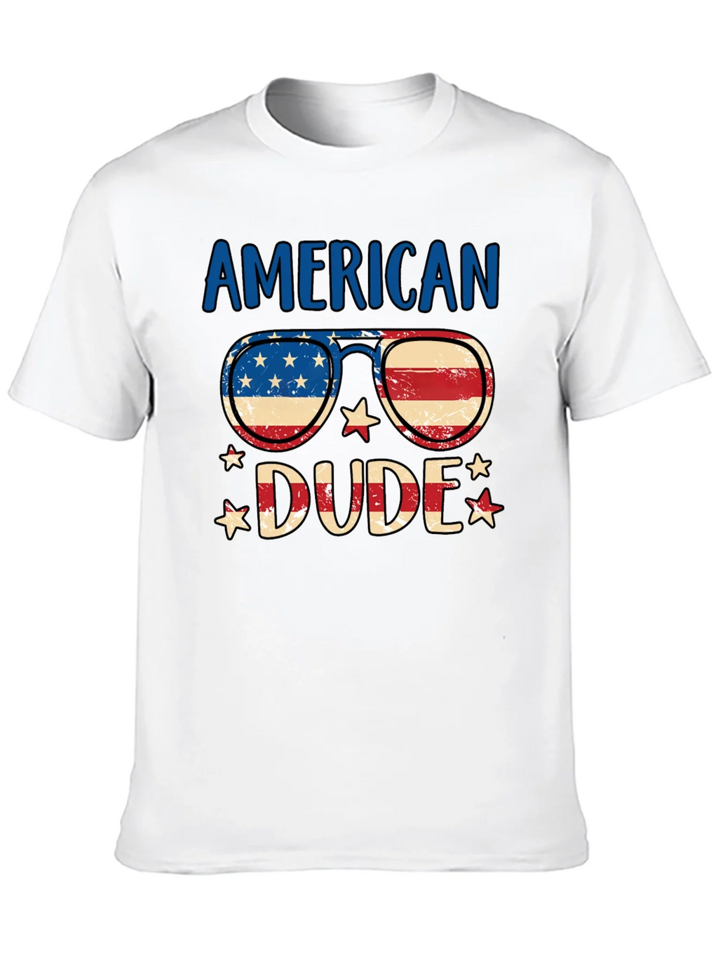 American Dude Patriotic T-Shirt product image 9
