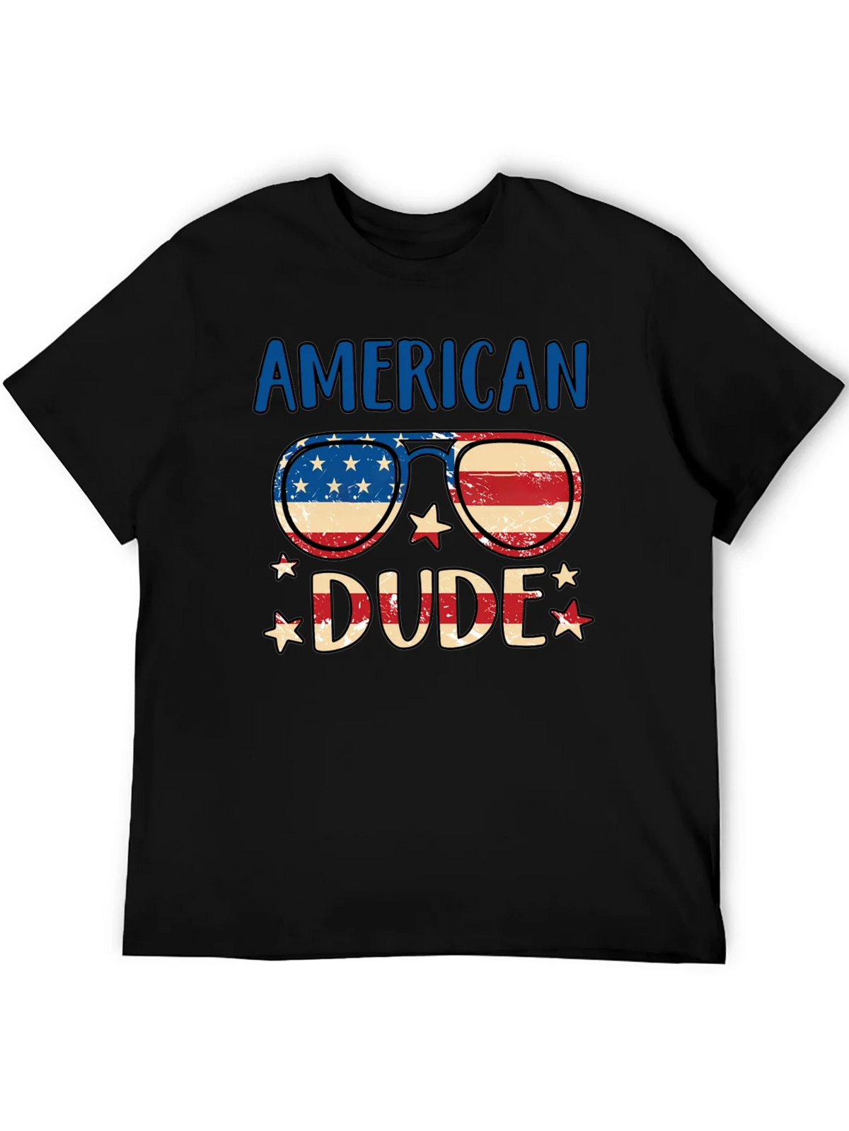 American Dude Patriotic T-Shirt product image 5