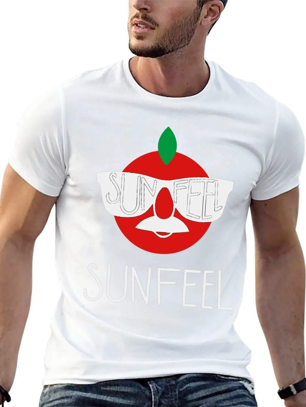Sunfeel T-Shirt - Funny Apple Design product image 12