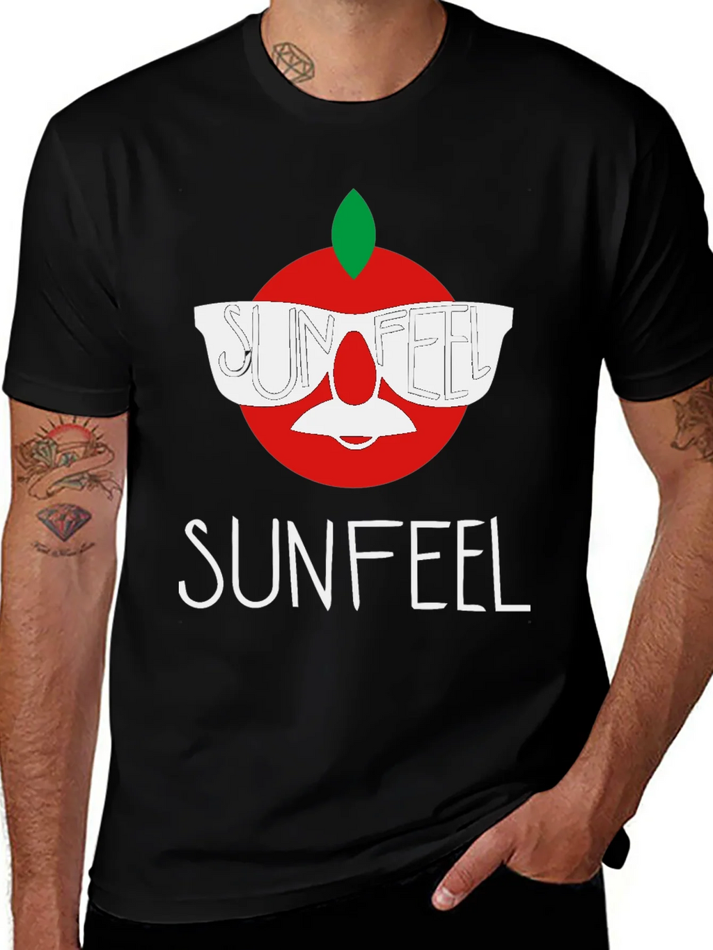 Sunfeel T-Shirt - Funny Apple Design product image 1
