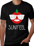 Sunfeel T-Shirt - Funny Apple Design product image 1