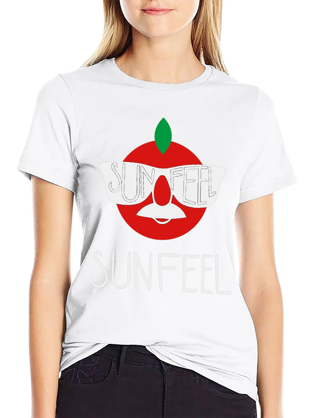 Sunfeel T-Shirt - Funny Apple Design product image 8