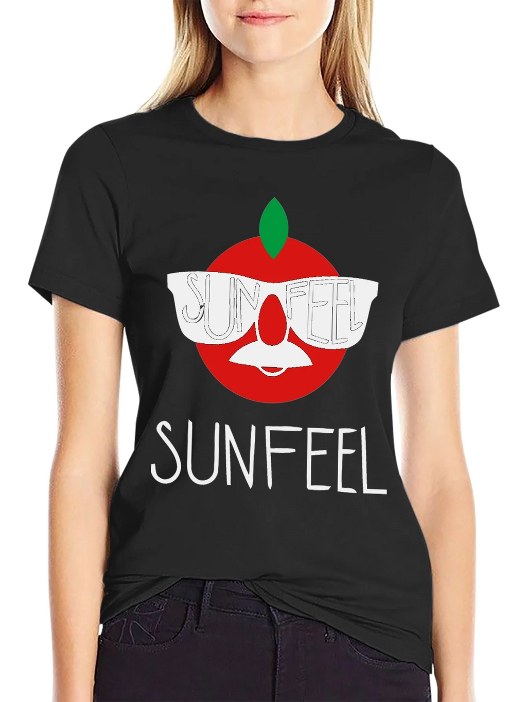 Sunfeel T-Shirt - Funny Apple Design product image 2