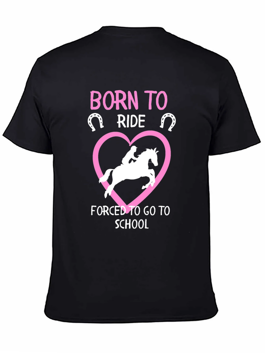Born to Ride Horse Graphic T-Shirt product image 4