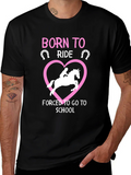 Born to Ride Horse Graphic T-Shirt product image 1