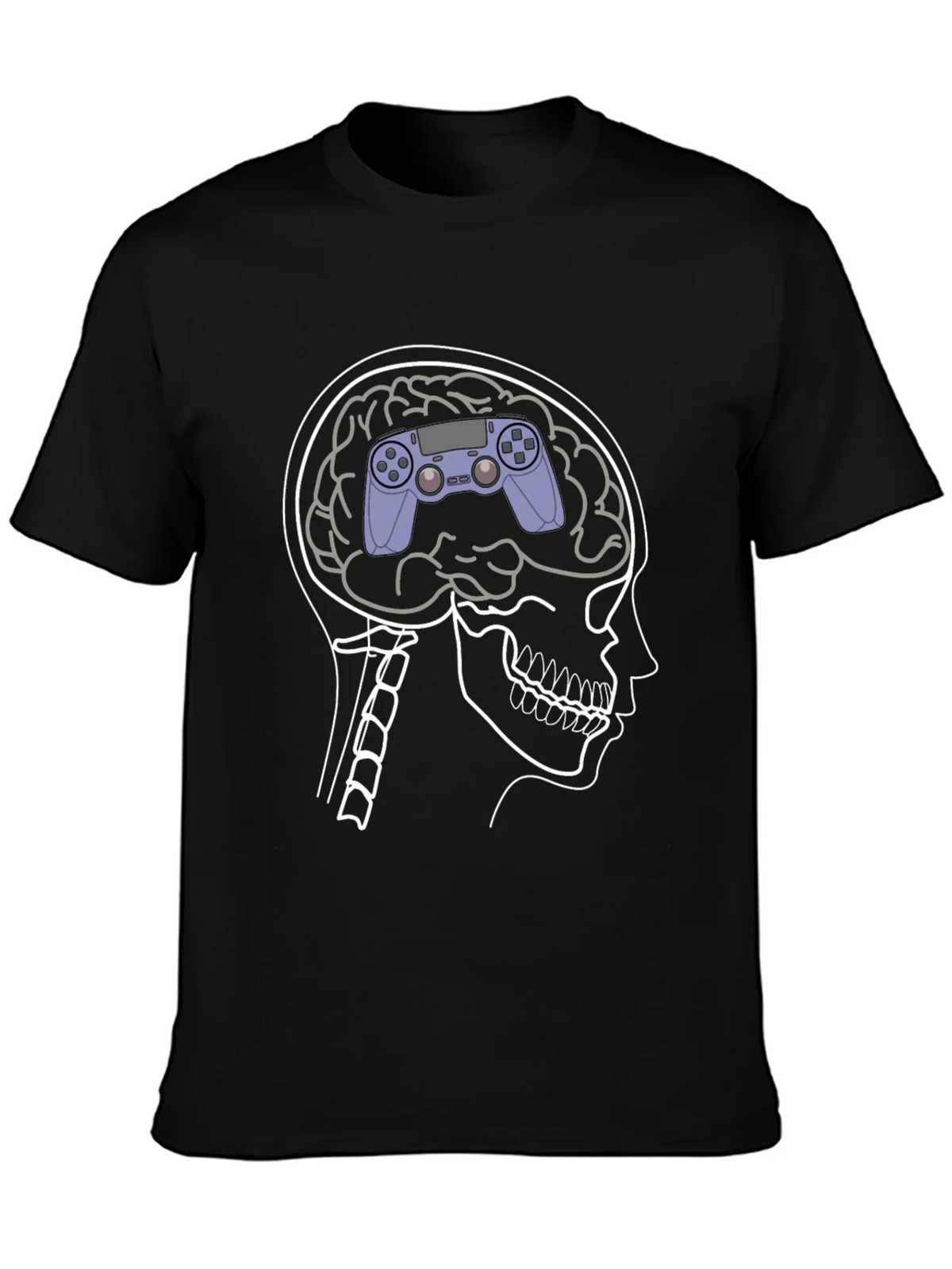 Gamer Brain T-Shirt - Controller Mind product image 3