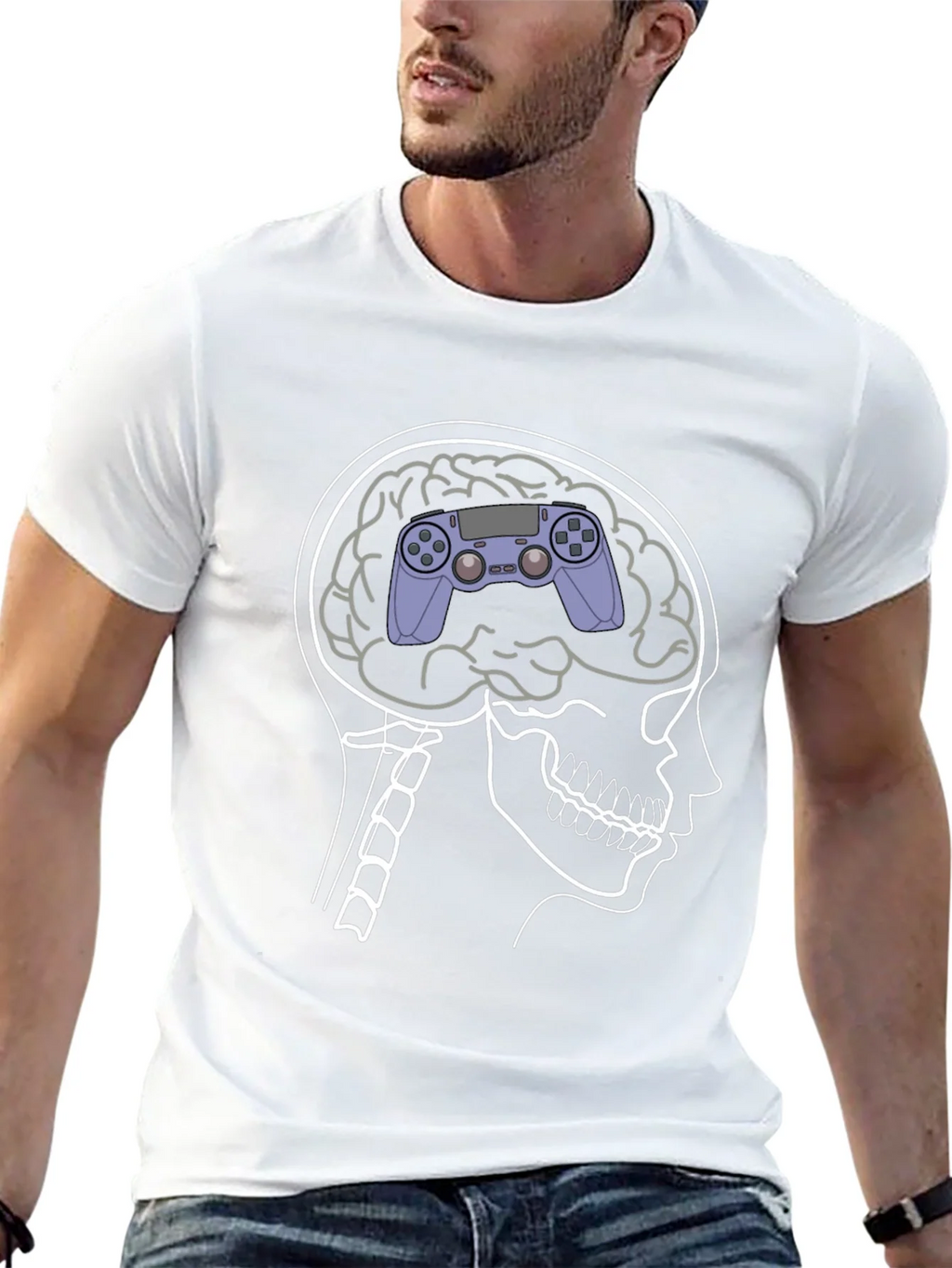 Gamer Brain T-Shirt - Controller Mind product image 12