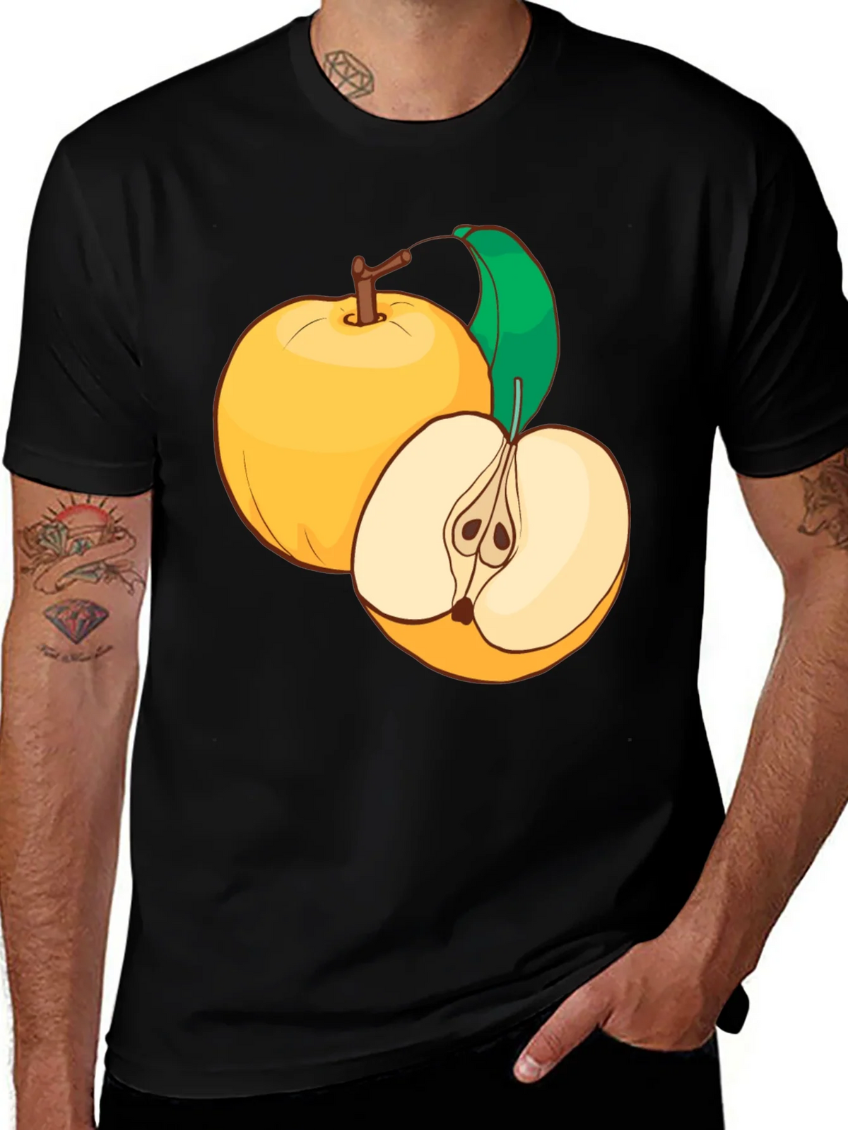 Black Fruit Graphic Tee product image 1