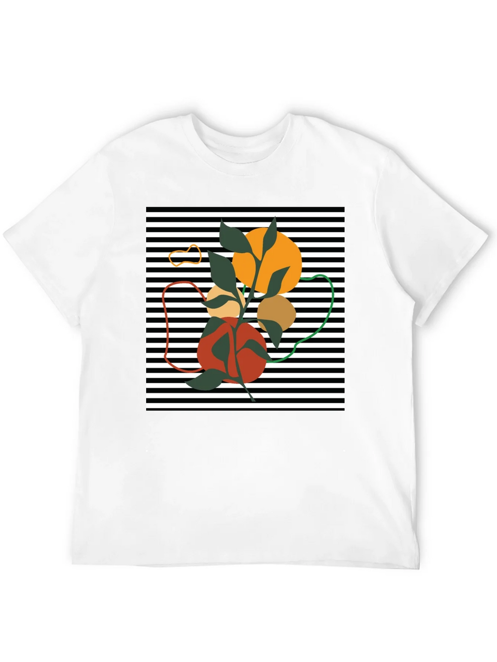Abstract Graphic Tee - Modern Art Shirt product image 6