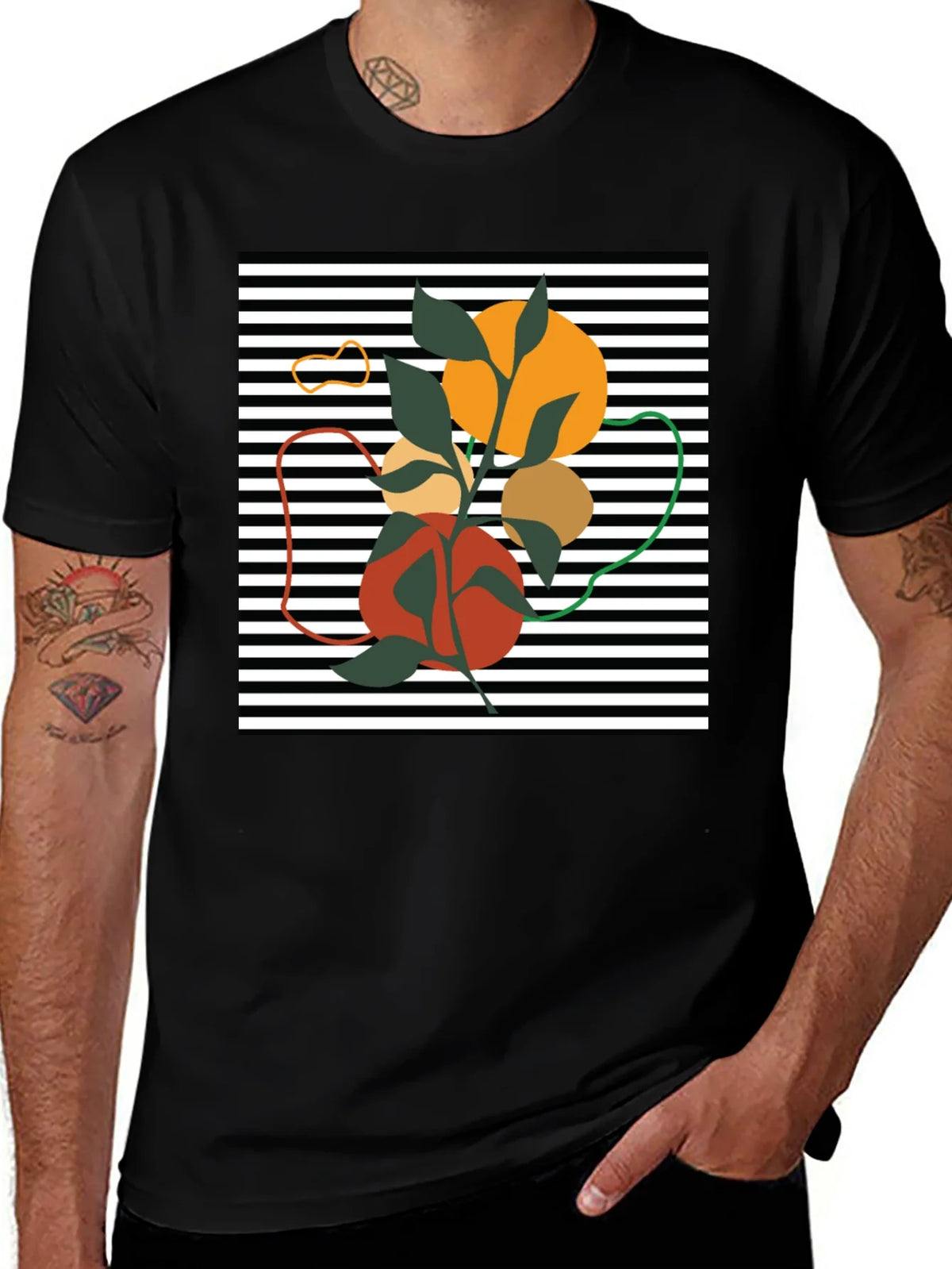 Abstract Graphic Tee - Modern Art Shirt product image 1