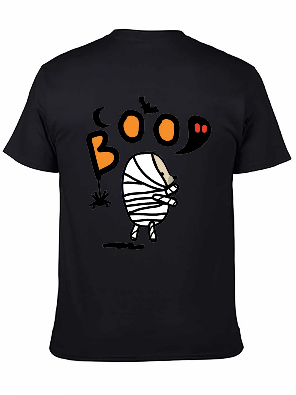 Boo Halloween Mummy Graphic T-Shirt product image 4