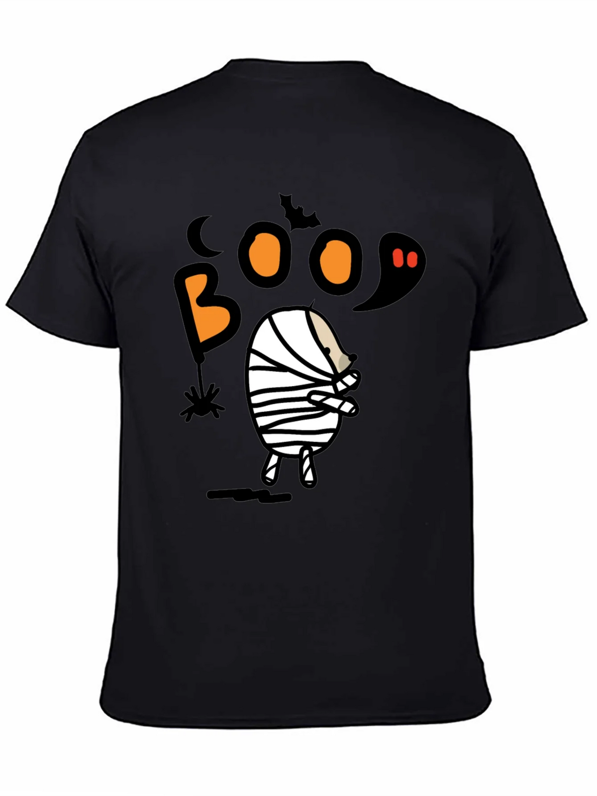 Boo Halloween Mummy Graphic T-Shirt product image 4