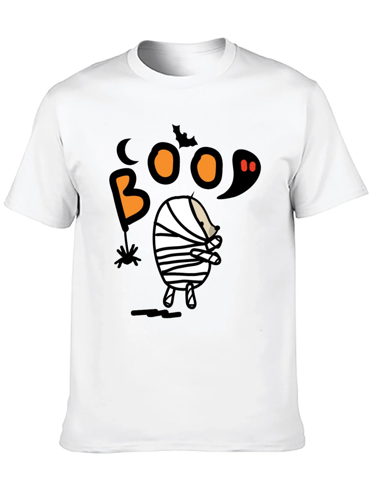 Boo Halloween Mummy Graphic T-Shirt product image 9