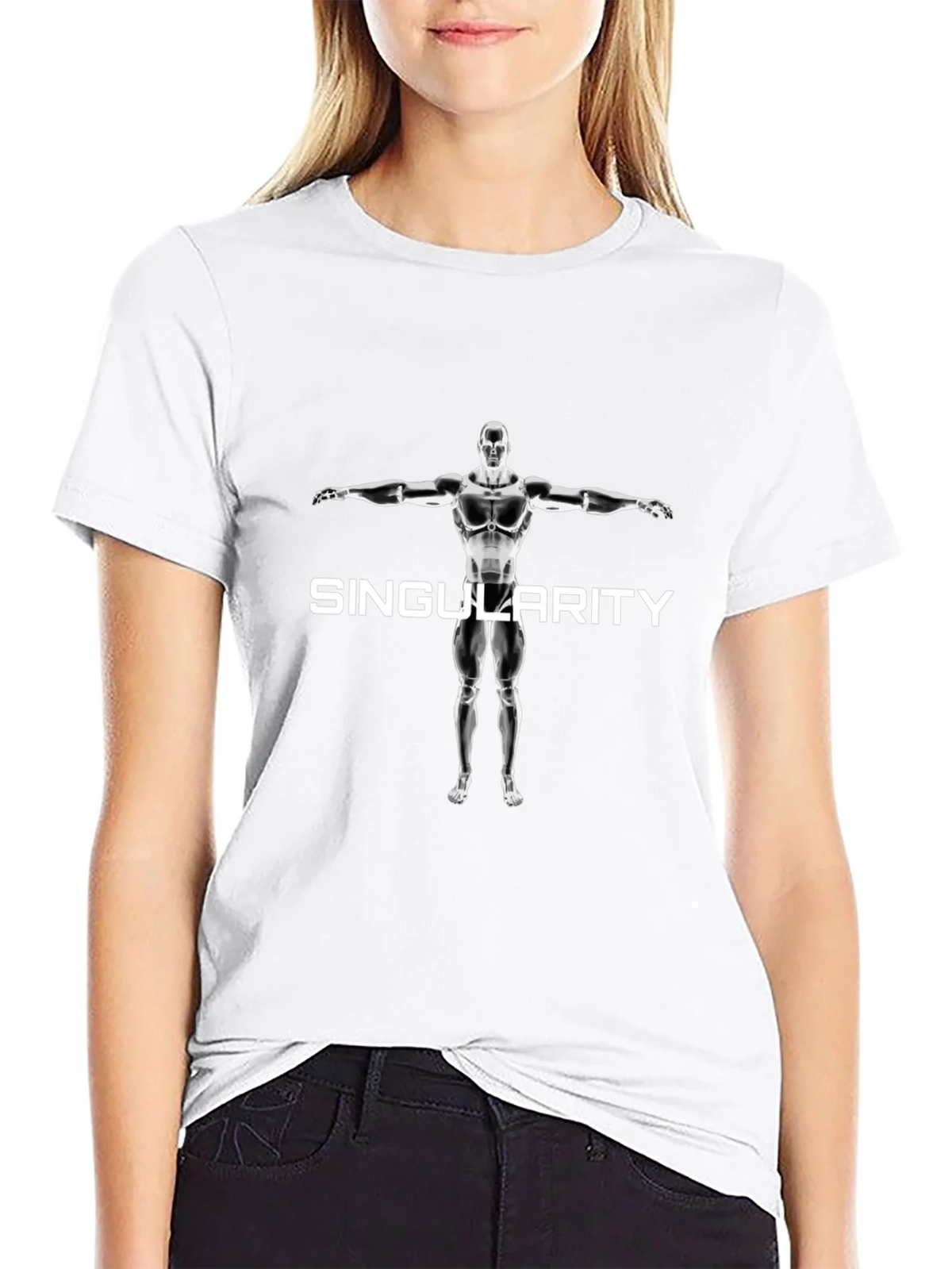 Singularity Graphic Black T-Shirt product image 8