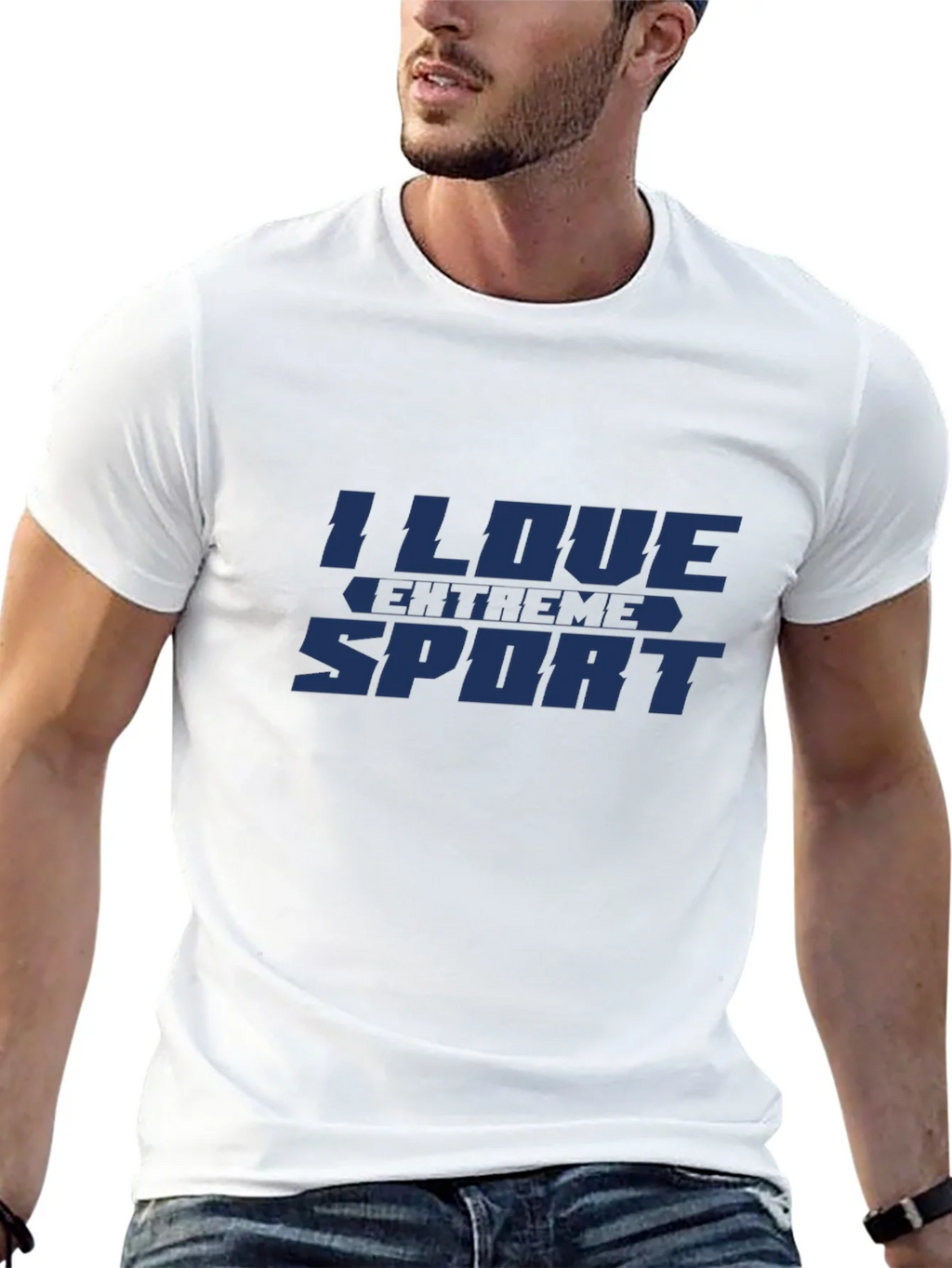 I Love Extreme Sport Graphic T-Shirt product image 11