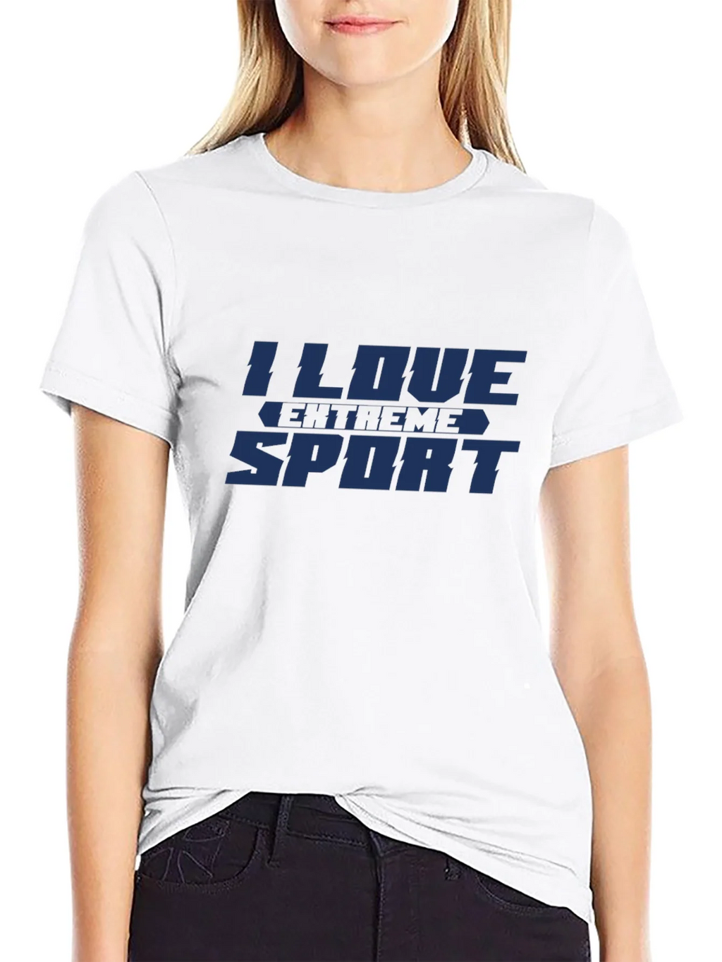 I Love Extreme Sport Graphic T-Shirt product image 7