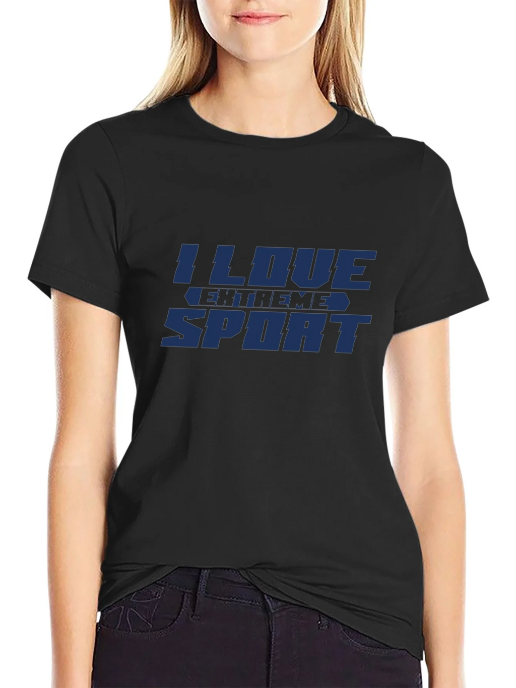 I Love Extreme Sport Graphic T-Shirt product image 2