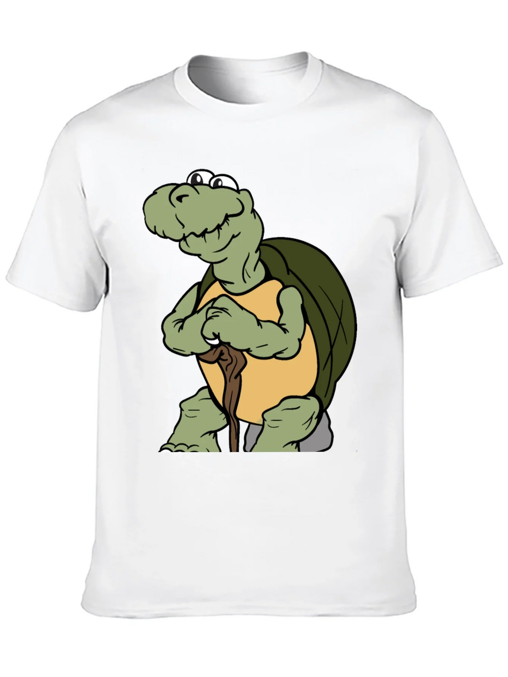 Funny Turtle Cartoon Black T-Shirt product image 9