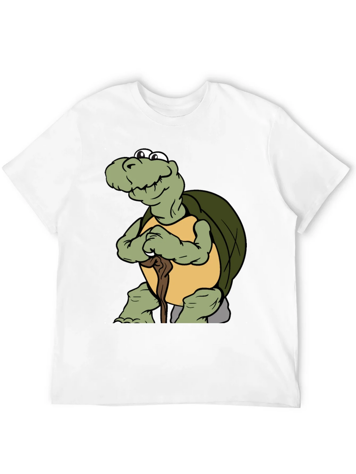 Funny Turtle Cartoon Black T-Shirt product image 11