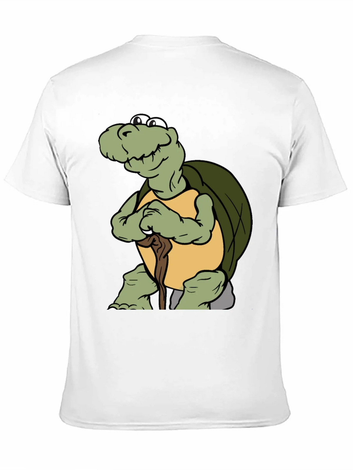 Funny Turtle Cartoon Black T-Shirt product image 10