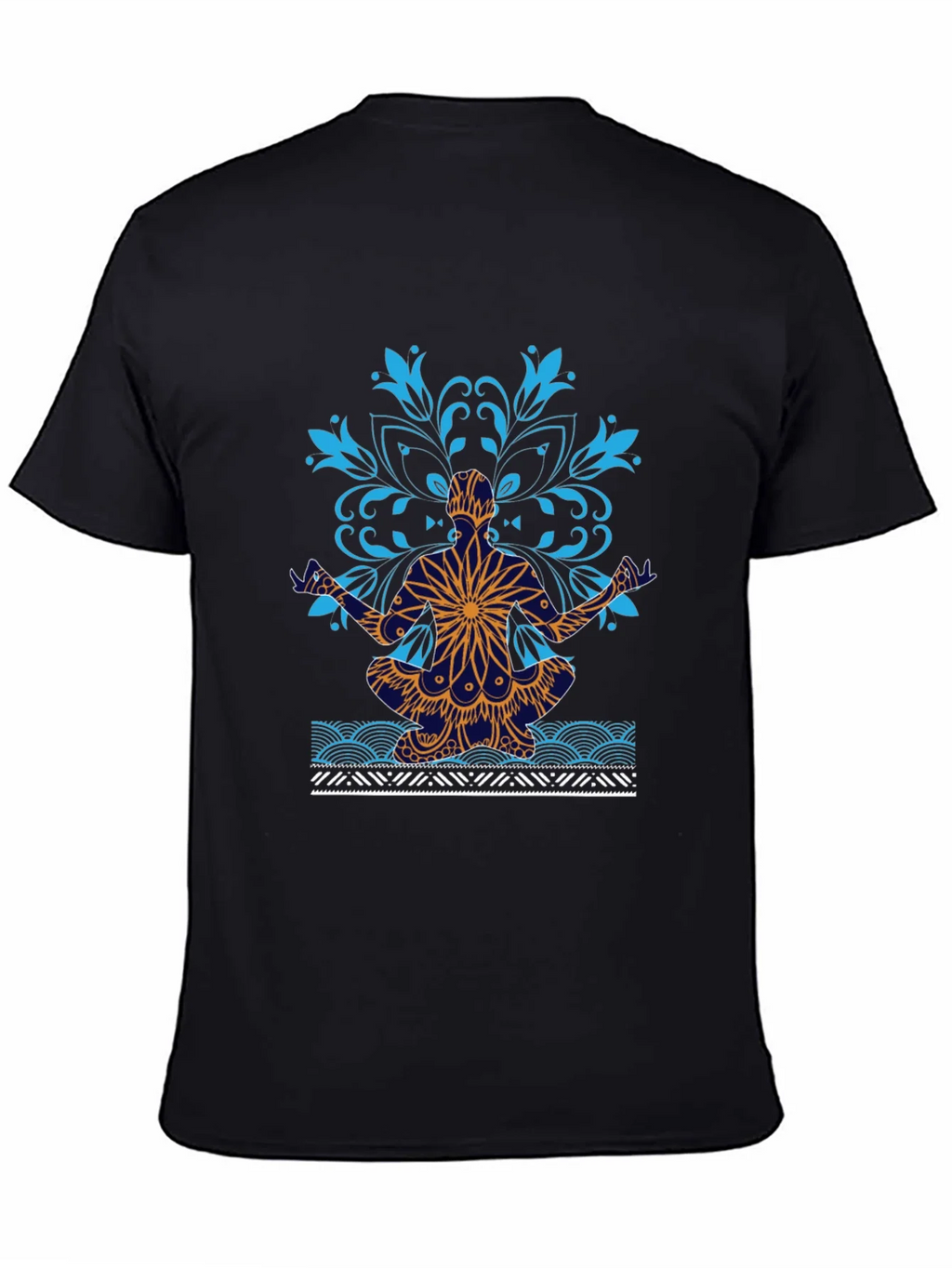 Yoga Mandala Graphic Tee - Meditative Style product image 4