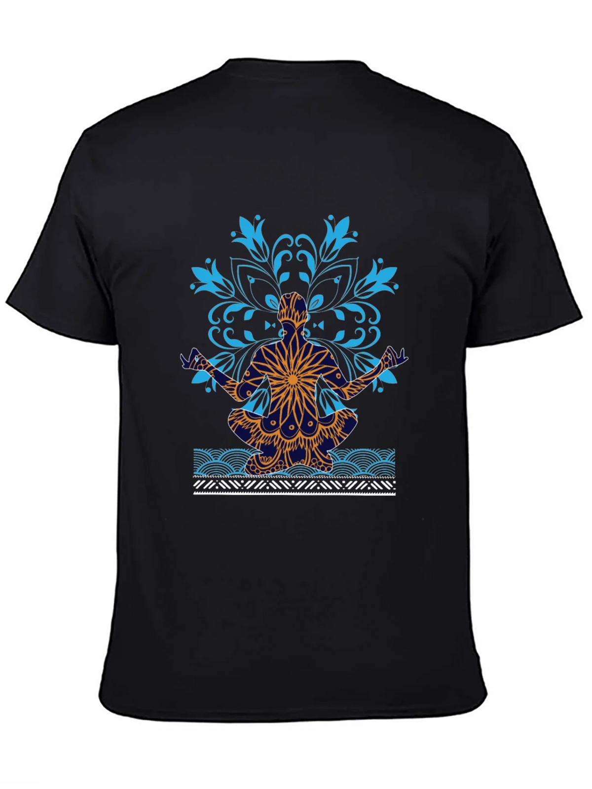 Yoga Mandala Graphic Tee - Meditative Style product image 4