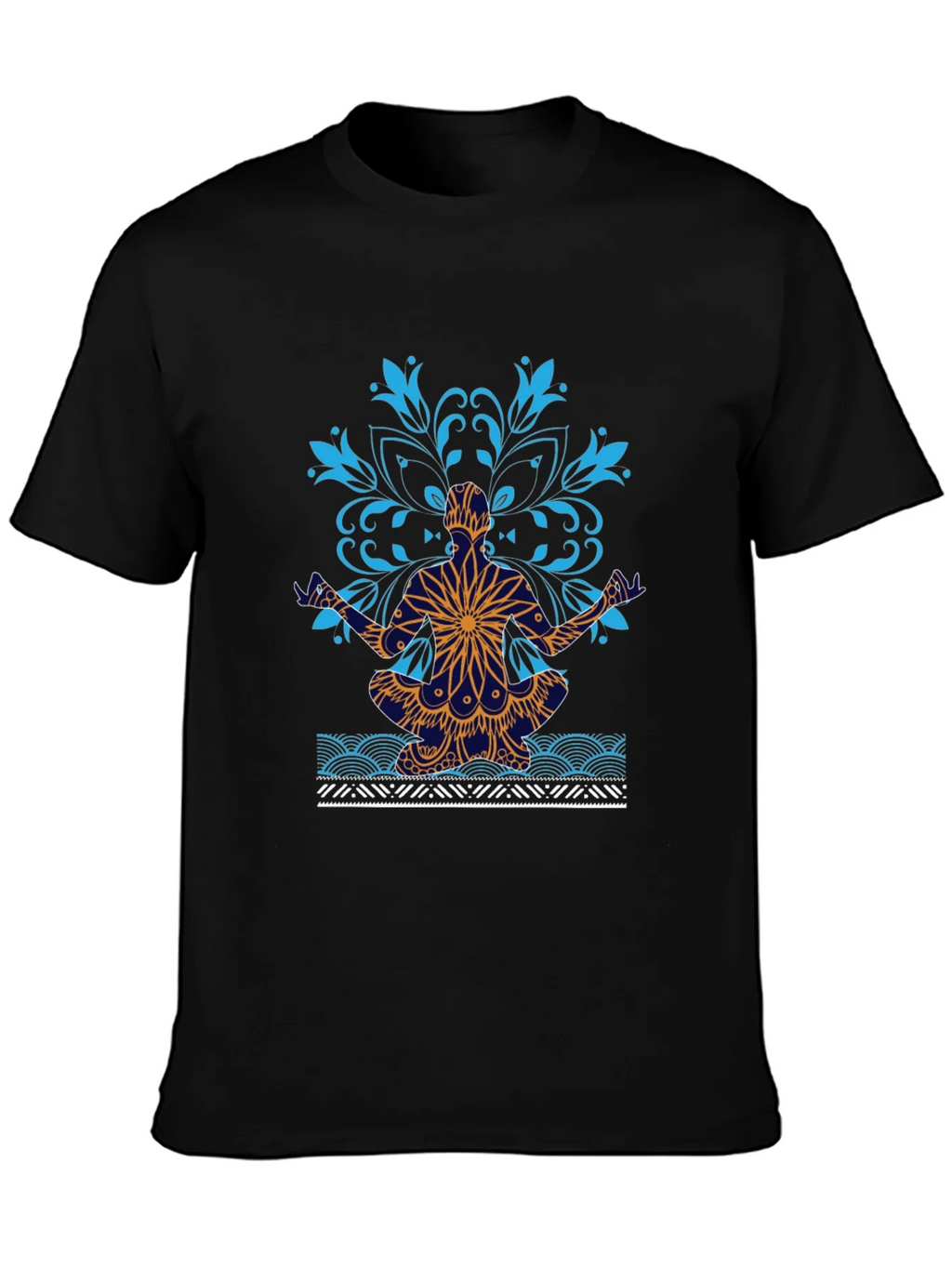 Yoga Mandala Graphic Tee - Meditative Style product image 3
