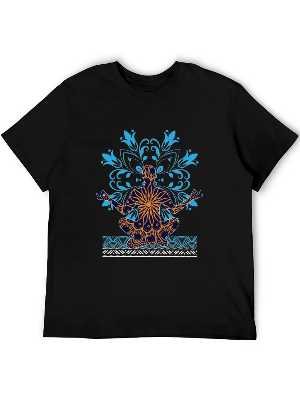 Yoga Mandala Graphic Tee - Meditative Style product image 5