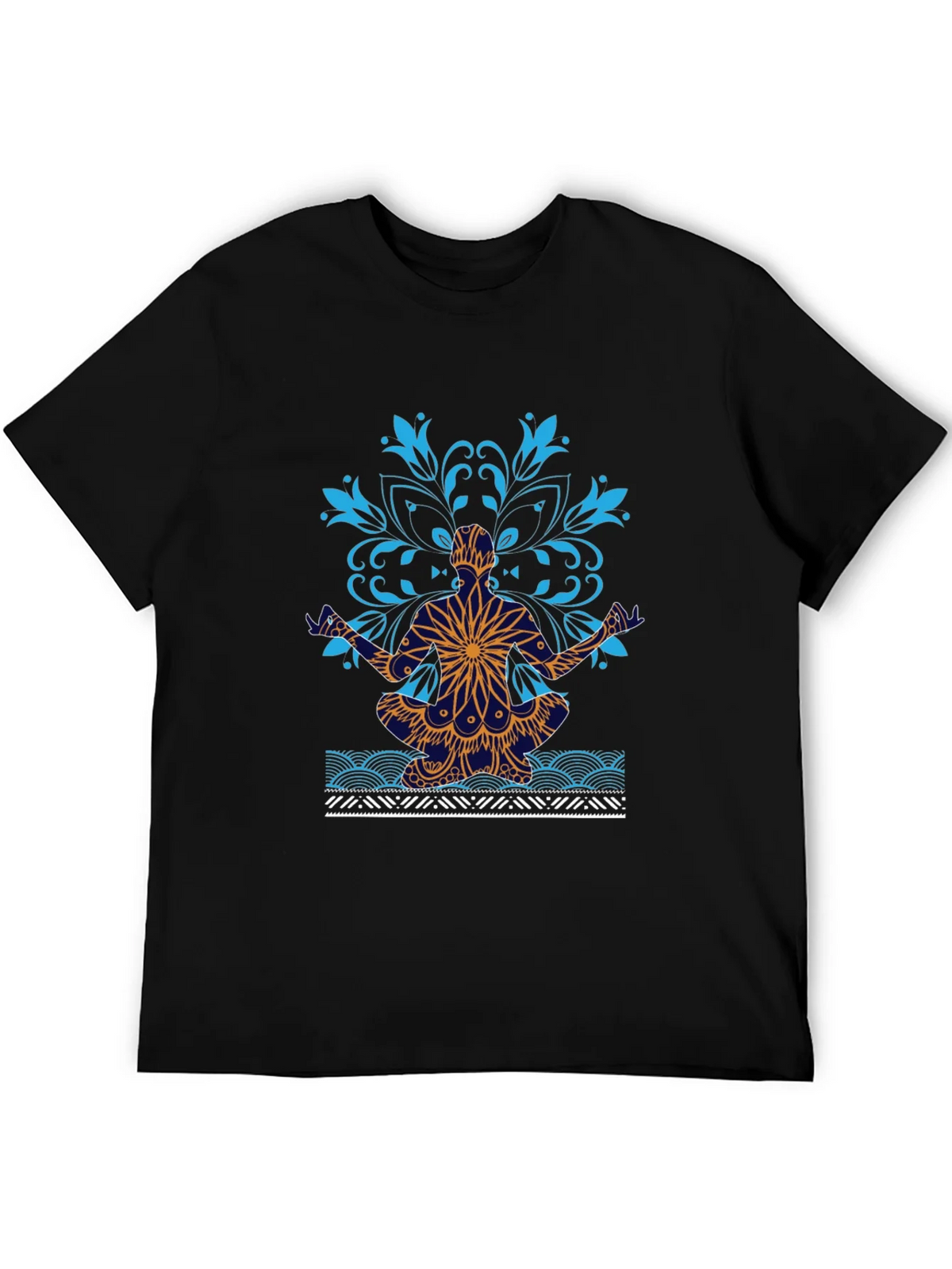Yoga Mandala Graphic Tee - Meditative Style product image 5