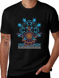 Yoga Mandala Graphic Tee - Meditative Style product image 1