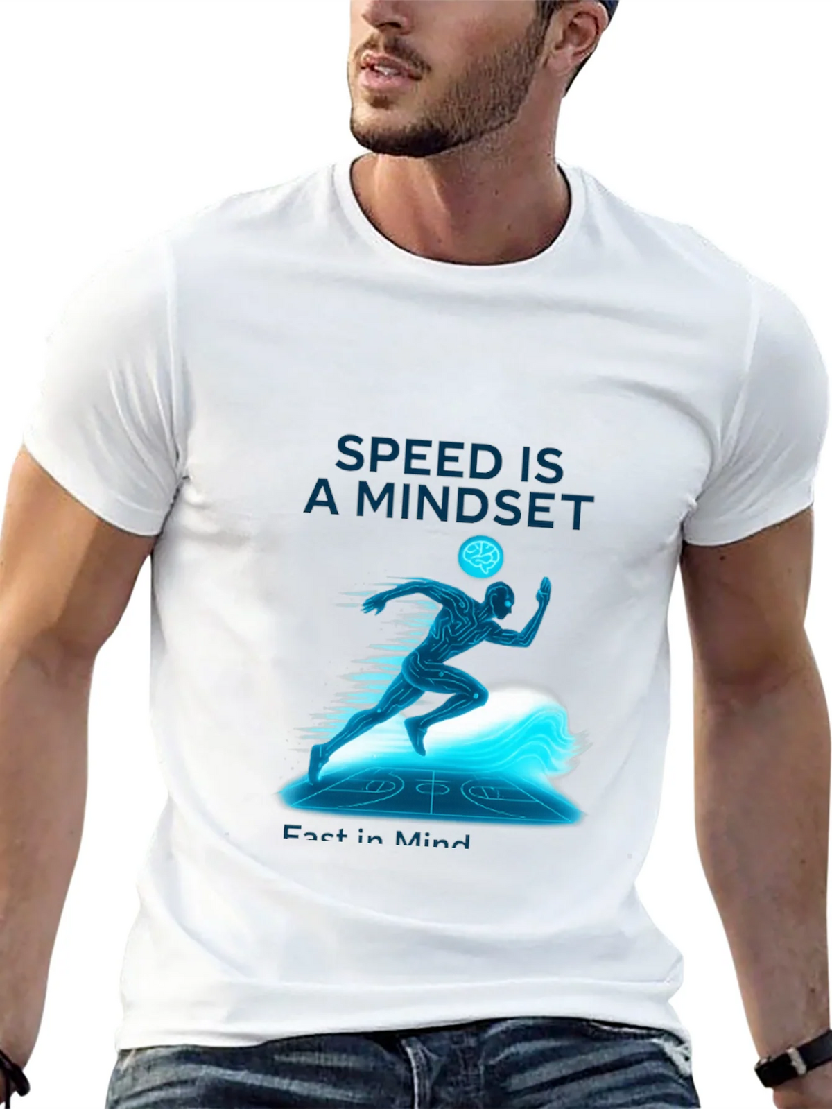 Speed is a Mindset Graphic Tee product image 11