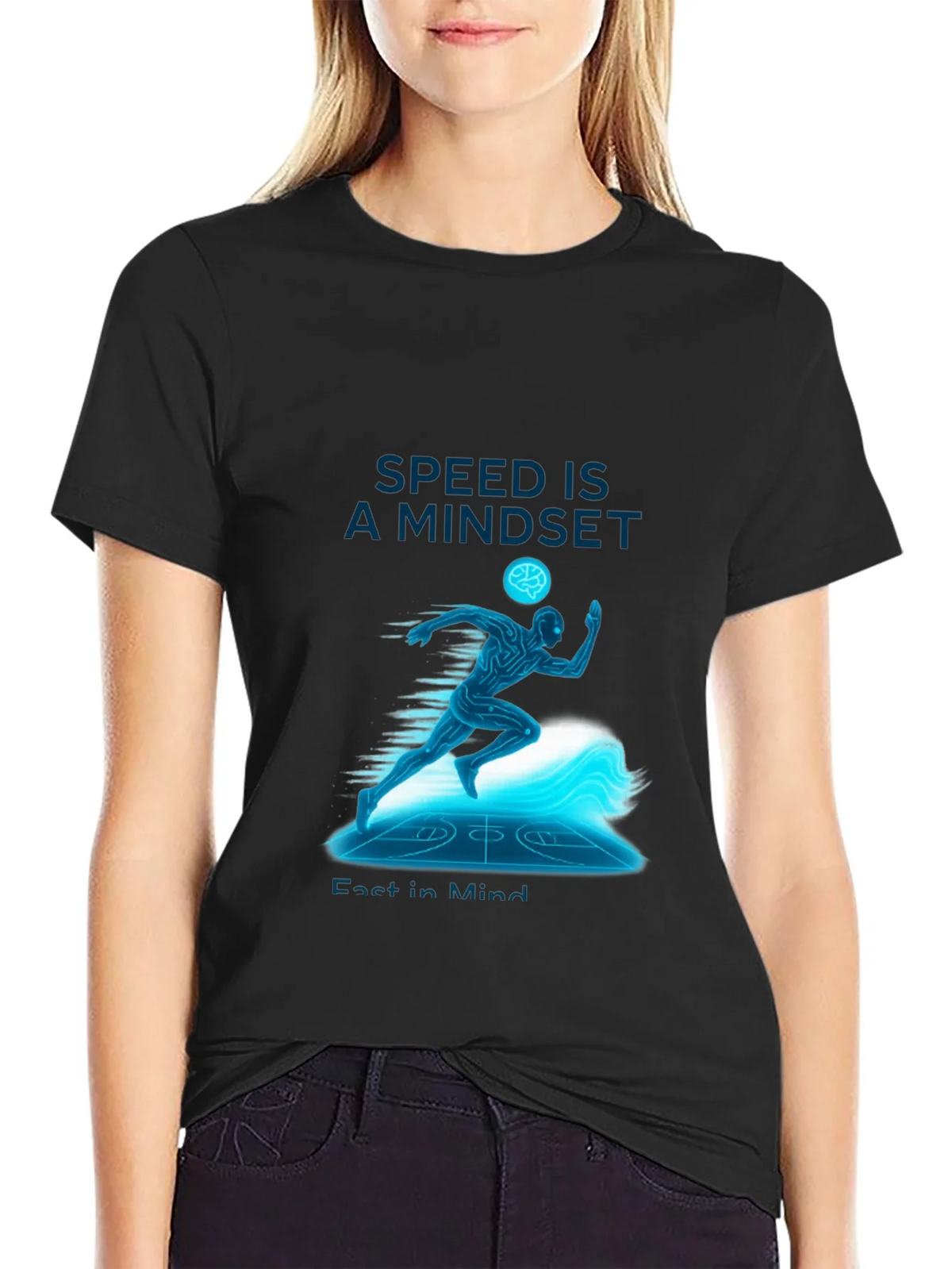 Speed is a Mindset Graphic Tee product image 2