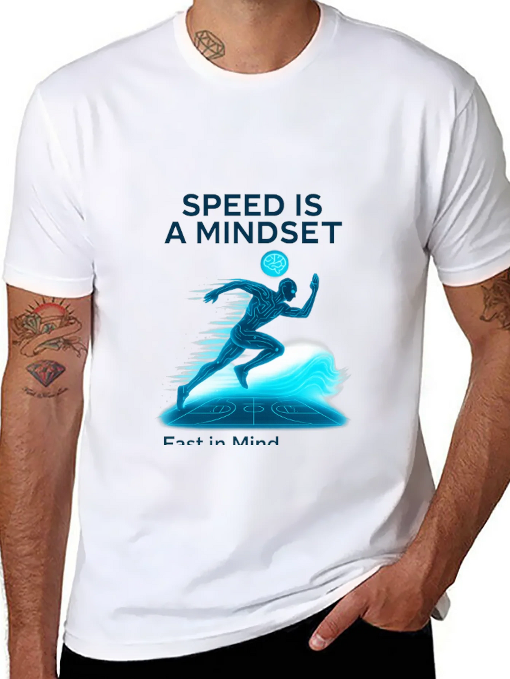 Speed is a Mindset Graphic Tee product image 7