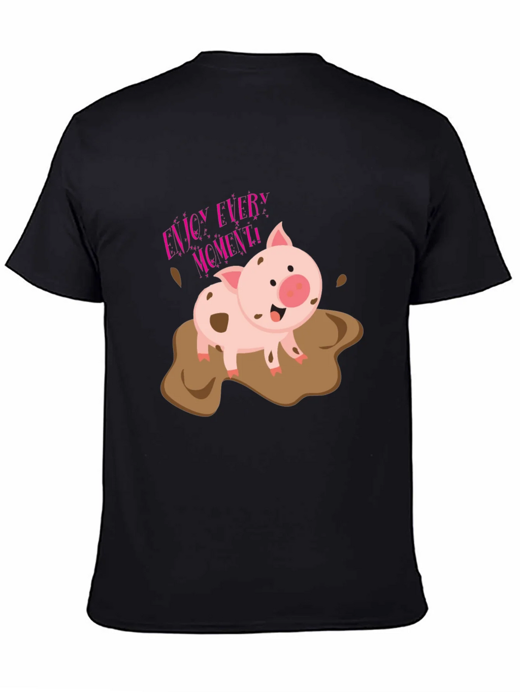 Enjoy Every Moment Pig T-Shirt product image 1