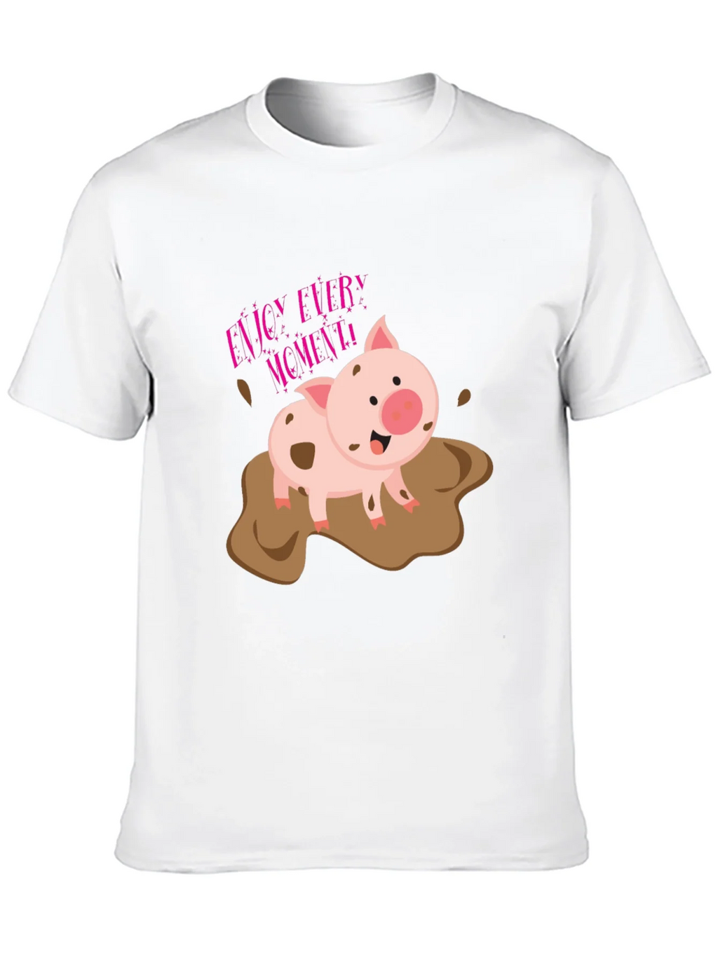 Enjoy Every Moment Pig T-Shirt product image 2