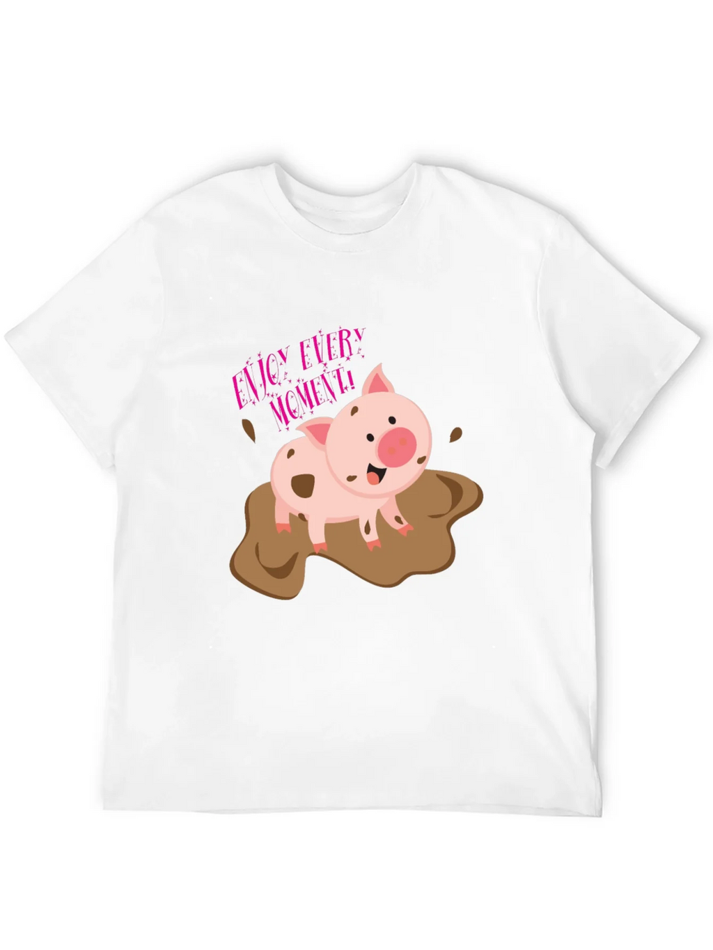 Enjoy Every Moment Pig T-Shirt product image 3